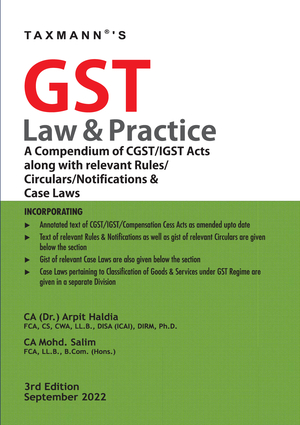 GST Law & Practice