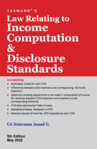 Law Relating to Income Computation & Disclosure Standards (ICDS)