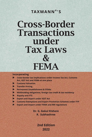 Cross-Border Transactions under Tax Laws & FEMA