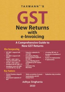 GST New Returns with e-Invoicing