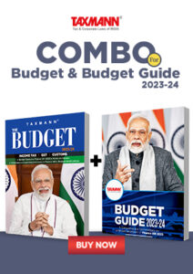 The Budget [Income-tax | GST | Customs] & Budget Guide | Combo | 2023-24