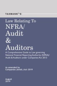 Law Relating to NFRA/Audit & Auditors