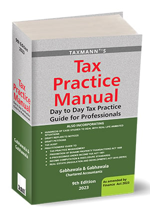 Taxmann Tax Practice Manual 2023