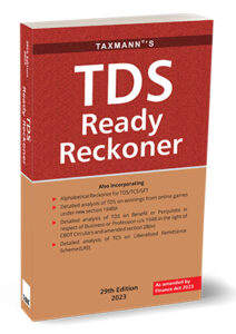 Taxmann TDS Ready Reckoner 2023
