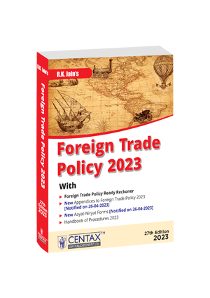 Taxmann R.K. Jains Foreign Trade Policy 2023