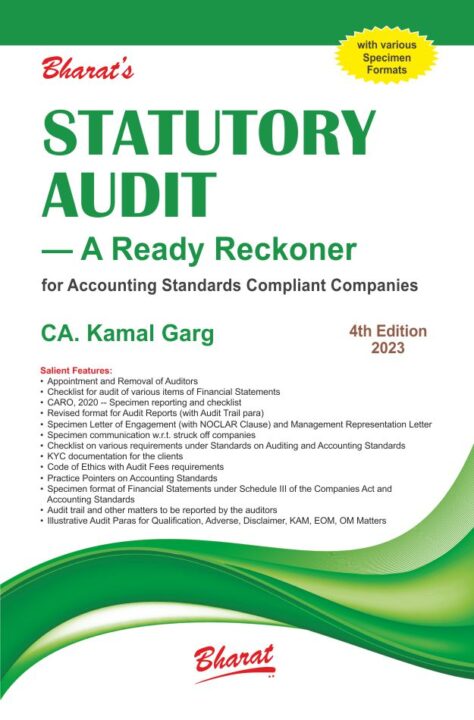 Bharat Statutory Audit - A Ready Reckoner for Accounting Standards Compliant Companies