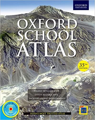 Oxford School Atlas: India's Most Trusted Atlas 35th edition(Old Edition) Paperback – 1 January 2016
