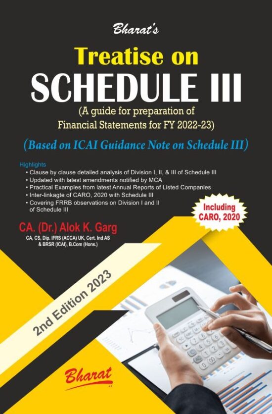 TREATISE ON SCHEDULE III – A guide for preparation of Financial Statements