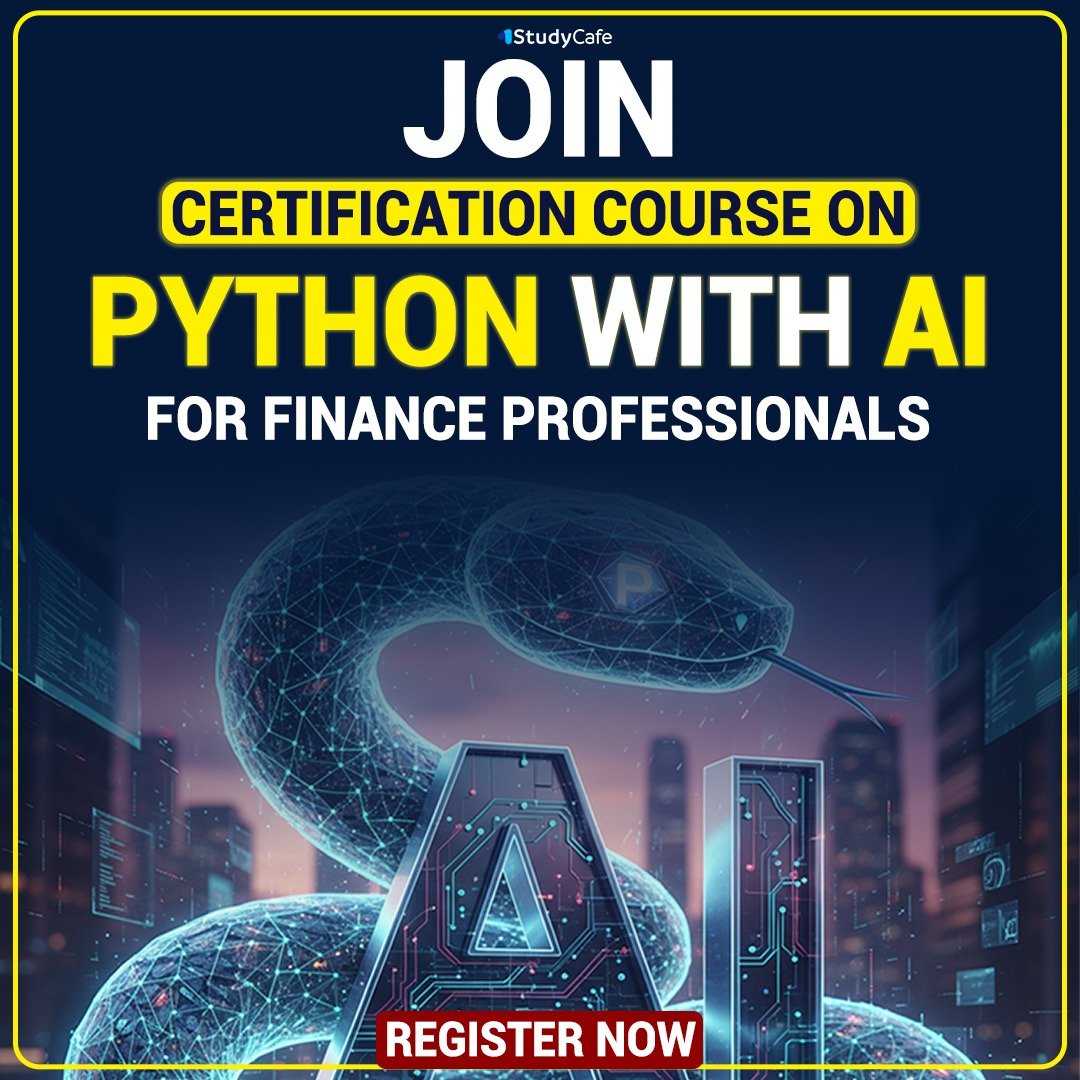 Certification Course on Python with AI for Finance Professionals